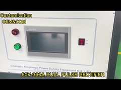 二重脈拍Chromeを電気めっきするためのプログラム可能なDCの整流器は金属IGBTのめっきの整流器にニッケルを被せる