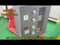 DCは電源Chromeを亜鉛でメッキする銅に電流を通を45V 2000A 90KW調整した