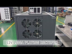電解電源 12V 1500A 18KW ハードクロムニッケル電圧塗装 IGBT 矯正器