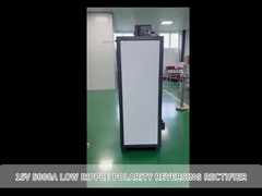 15V 5000A DC リモコン電圧電源 380V 3相交流入力