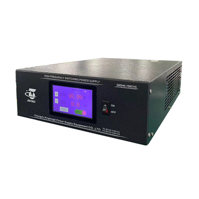 よい価格 40V 100Aスイッチ モードRS485のプログラム可能な実験室のDC電源4000w オンライン
