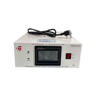 15V 10A Polarity Reversing DC Power Supply Low Ripple ≤1% with HMI Touch Screen RS485 Control 220V Single Phase Input