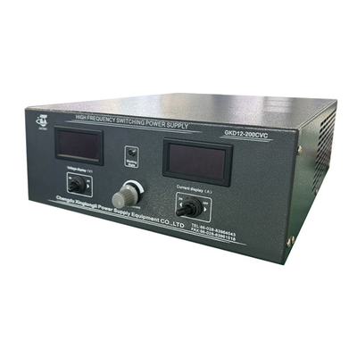 よい価格 12V 200A デジタルディスプレイ アノイド化電源 2.4KW AC 入力 380V 3相超電圧保護 オンライン