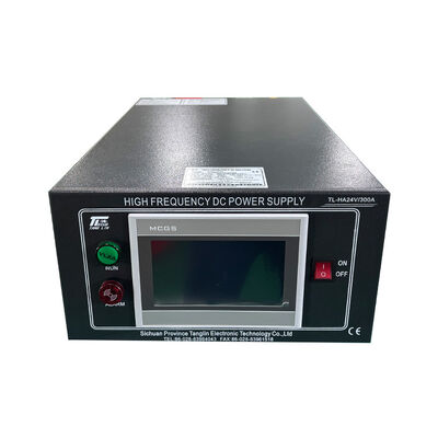 よい価格 表面処理用PLC制御付き24V 300A電気めっき整流器 380V入力DC電源 オンライン