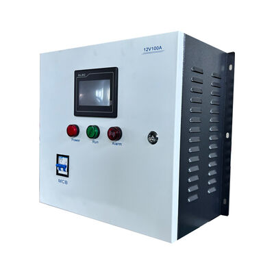 よい価格 12V 100A 高周波切換 DC電源 220V 単相入力垂直キャビネット設計 パーソナライズされた産業用電源 オンライン